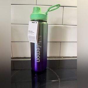 lululemon athletica Gradient Green and Purple Stainless Water Bottle